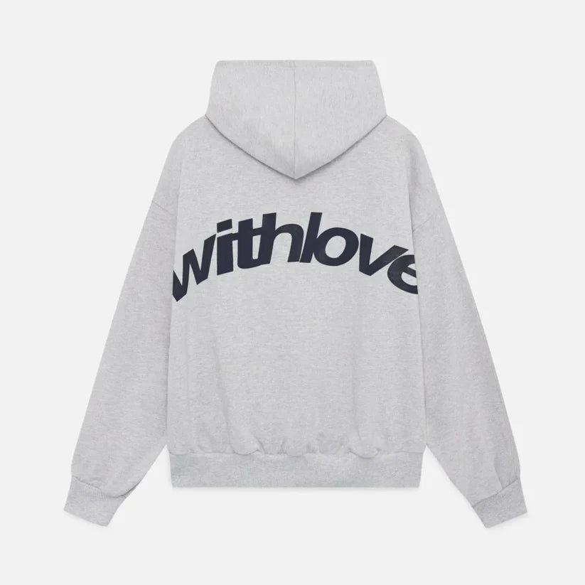 Sweat-shirt unisexe imprimé « Mit Liebe »