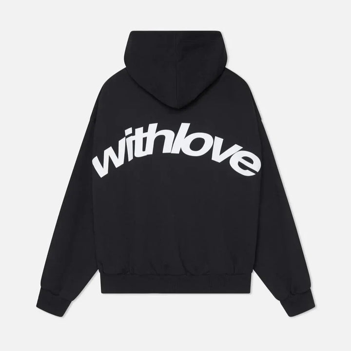 Sweat-shirt unisexe imprimé « Mit Liebe »