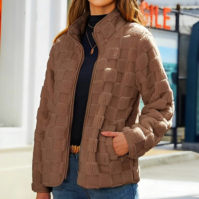 Polaire d'automne chaude et confortable pour femme