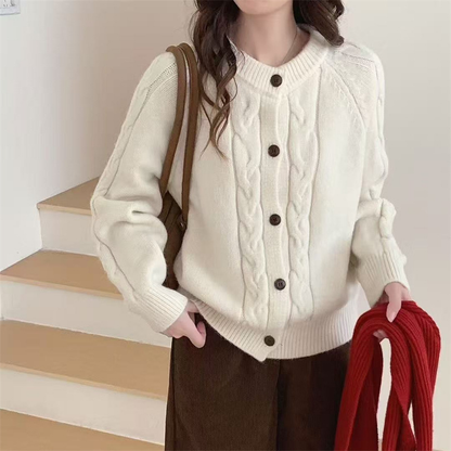 Cardigan stylé à boutons pour femme
