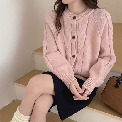 Cardigan stylé à boutons pour femme