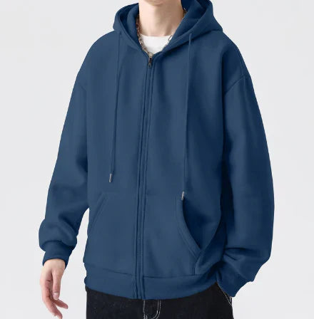 Stef - Sweat à capuche homme coupe décontractée