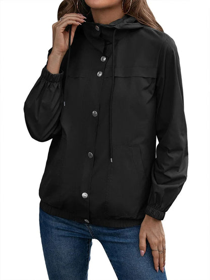 Veste à capuche femme automne hiver