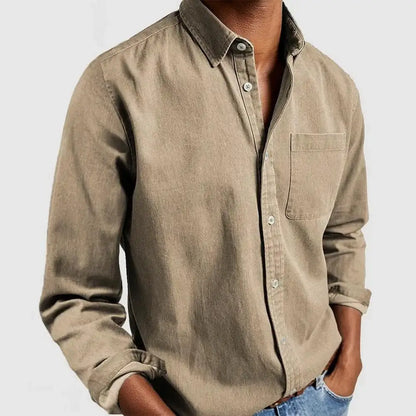 Herren Hemd Elegant Klassik Stil - IdealeKleiden