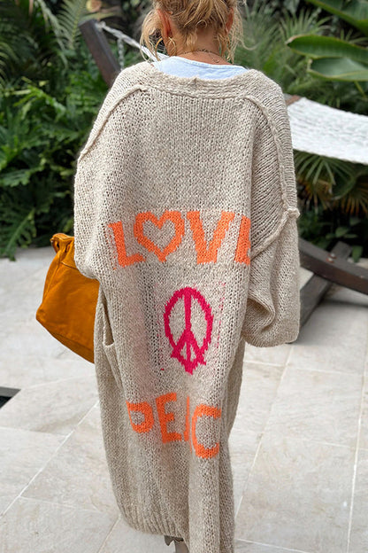 Cardigan long élégant pour femme