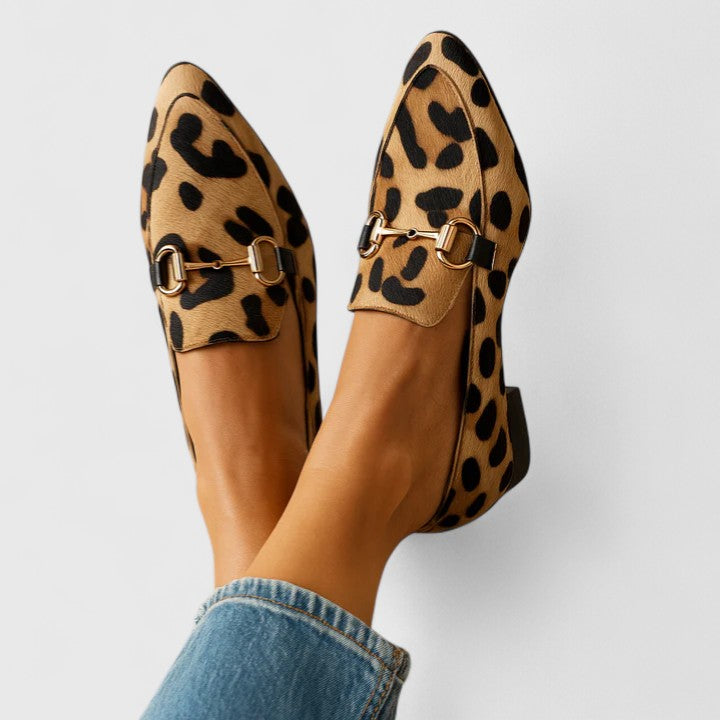 Damen Slipper Elegante Spitze Zehenkappe - IdealeKleiden