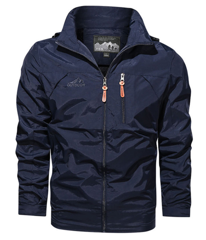 Veste d'hiver homme multicouche isolée