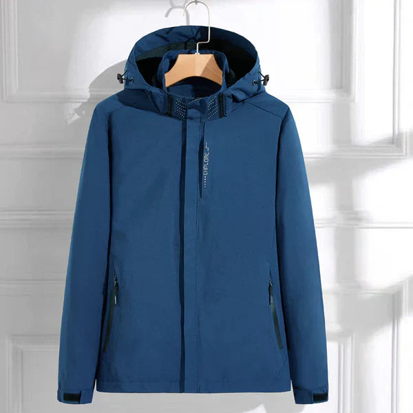 Doudoune matelassée chaude pour homme à capuche