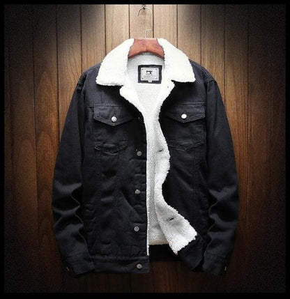 Blouson en jean stylé pour homme - Design moderne