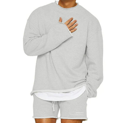 Pull simple pour homme - Décontracté minimaliste