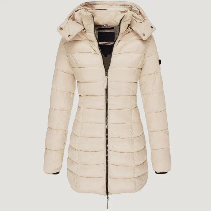 Manteau long femme chaud d'hiver