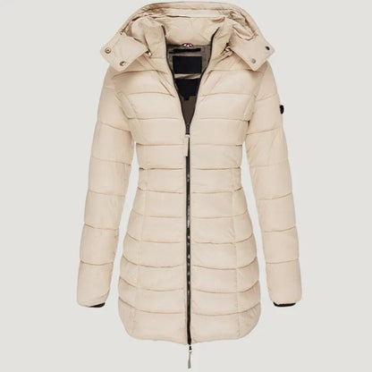 Manteau long femme chaud d'hiver