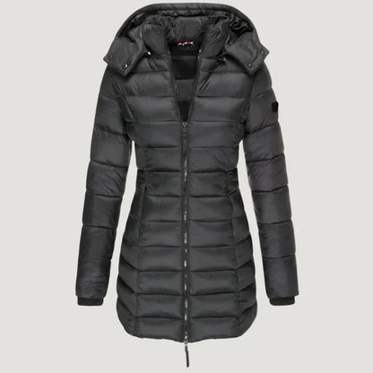 Manteau long femme chaud d'hiver
