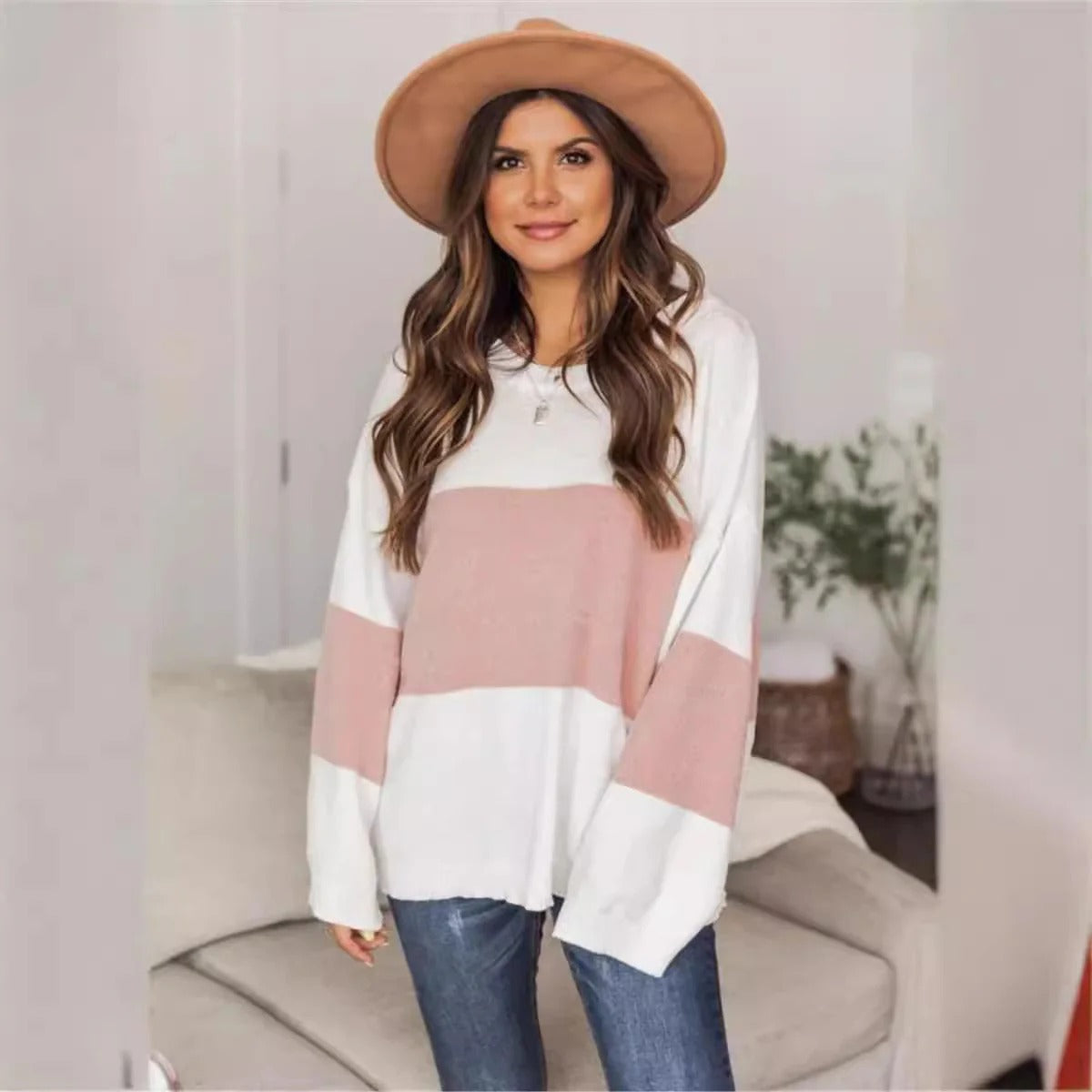 Grandes Robes Femme Confortable Maille Aspect