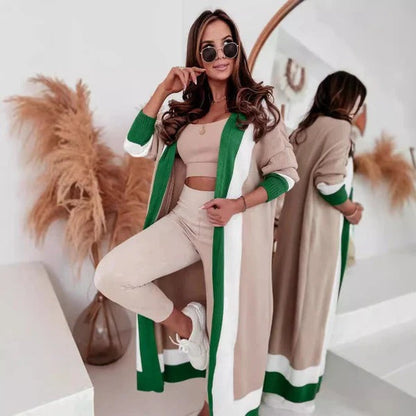 Grand manteau femme oversized col ouvert