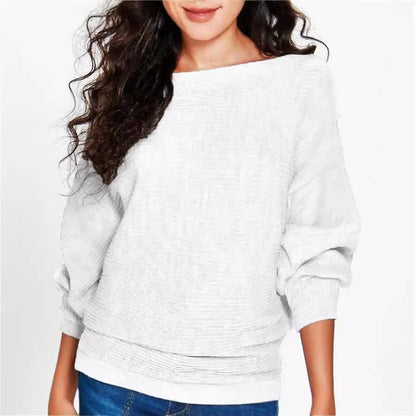 Sweat-shirt confortable, manches longues, look décontracté