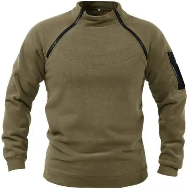 Robe douillette en polaire avec col montant confortable