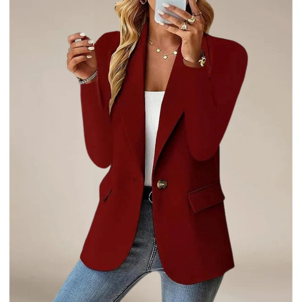 Blazer classique élégant pour femme noir