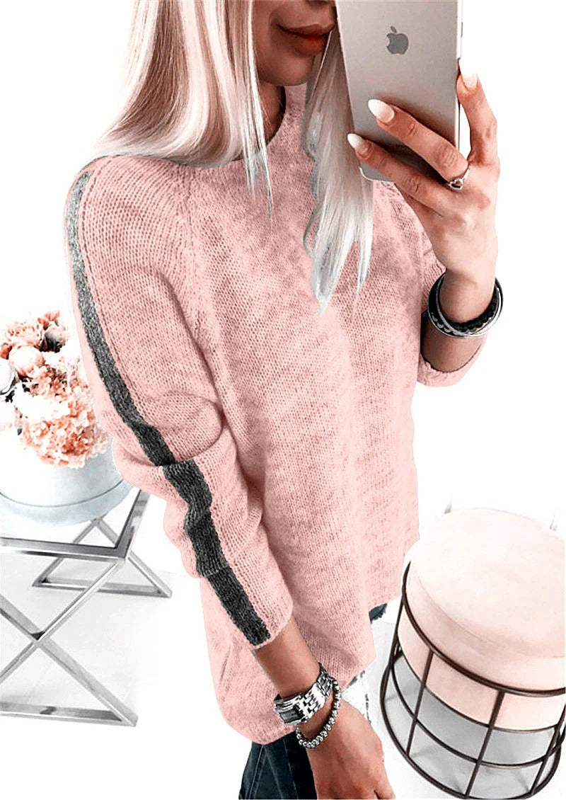 Vêtements pour femmes confortables | Coupe ample Rayures Coton doux