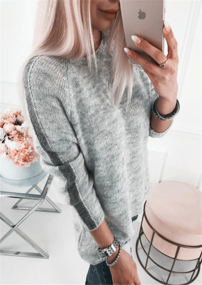 Vêtements pour femmes confortables | Coupe ample Rayures Coton doux
