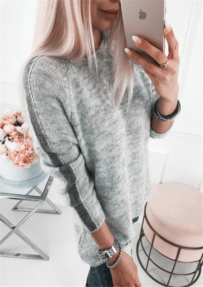 Vêtements pour femmes confortables | Coupe ample Rayures Coton doux