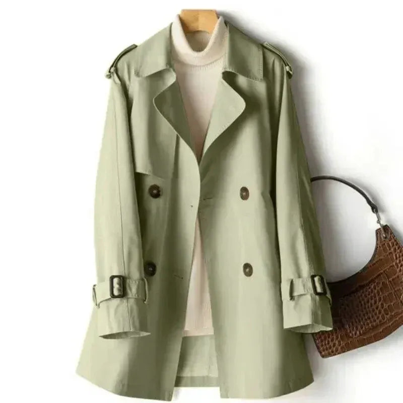 Trench-coat élégant pour femme avec ceinture