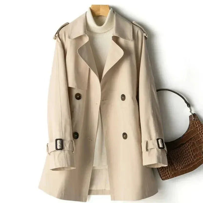 Trench-coat élégant pour femme avec ceinture