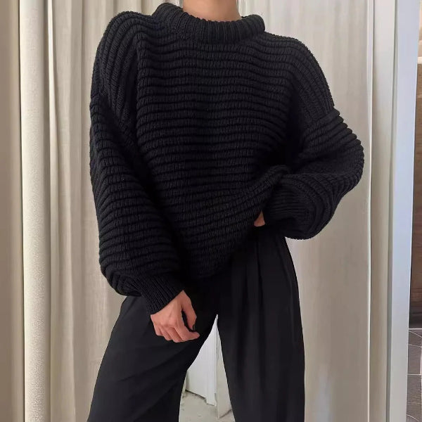 Grands pulls en tricot pour femme grandes tailles mélange de laine