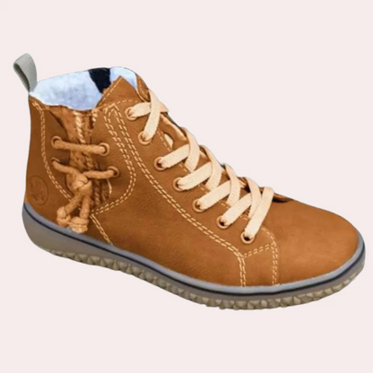 Chaussures femme Bottes Cuir lisse Lacets