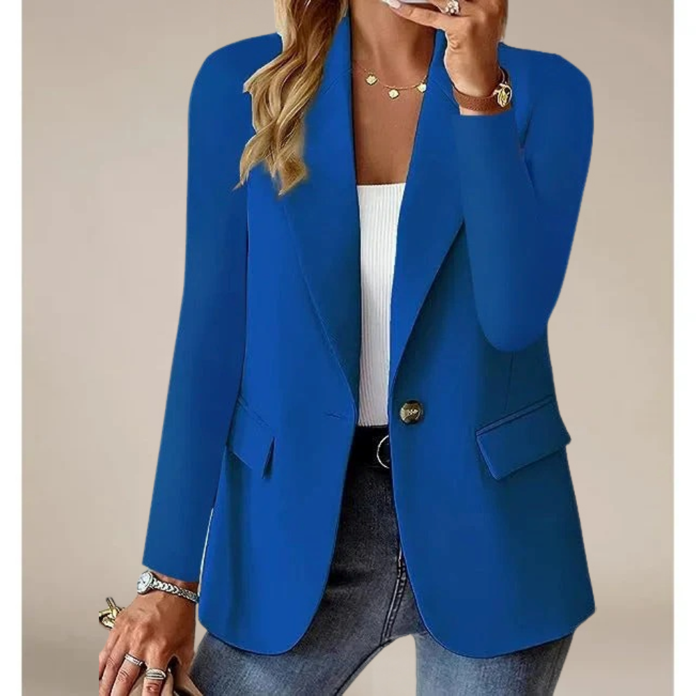 Blazer classique élégant pour femme noir