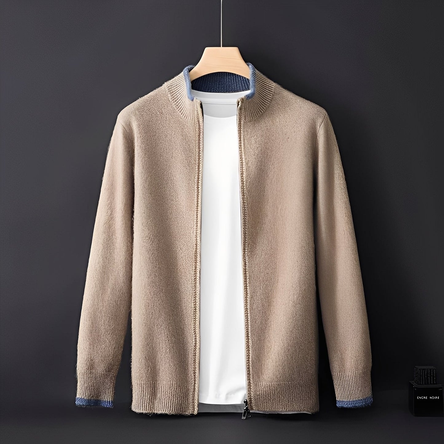 Gilet homme décontracté zippé moderne