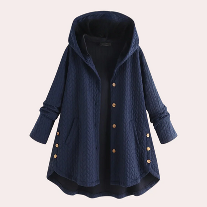 Robe à capuche Confortable Rembourrée Longueur genou