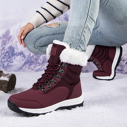 Bottes d'hiver chaudes Doublure polaire Déperlantes
