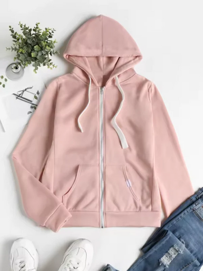 Capuche à cordon de serrage pratique