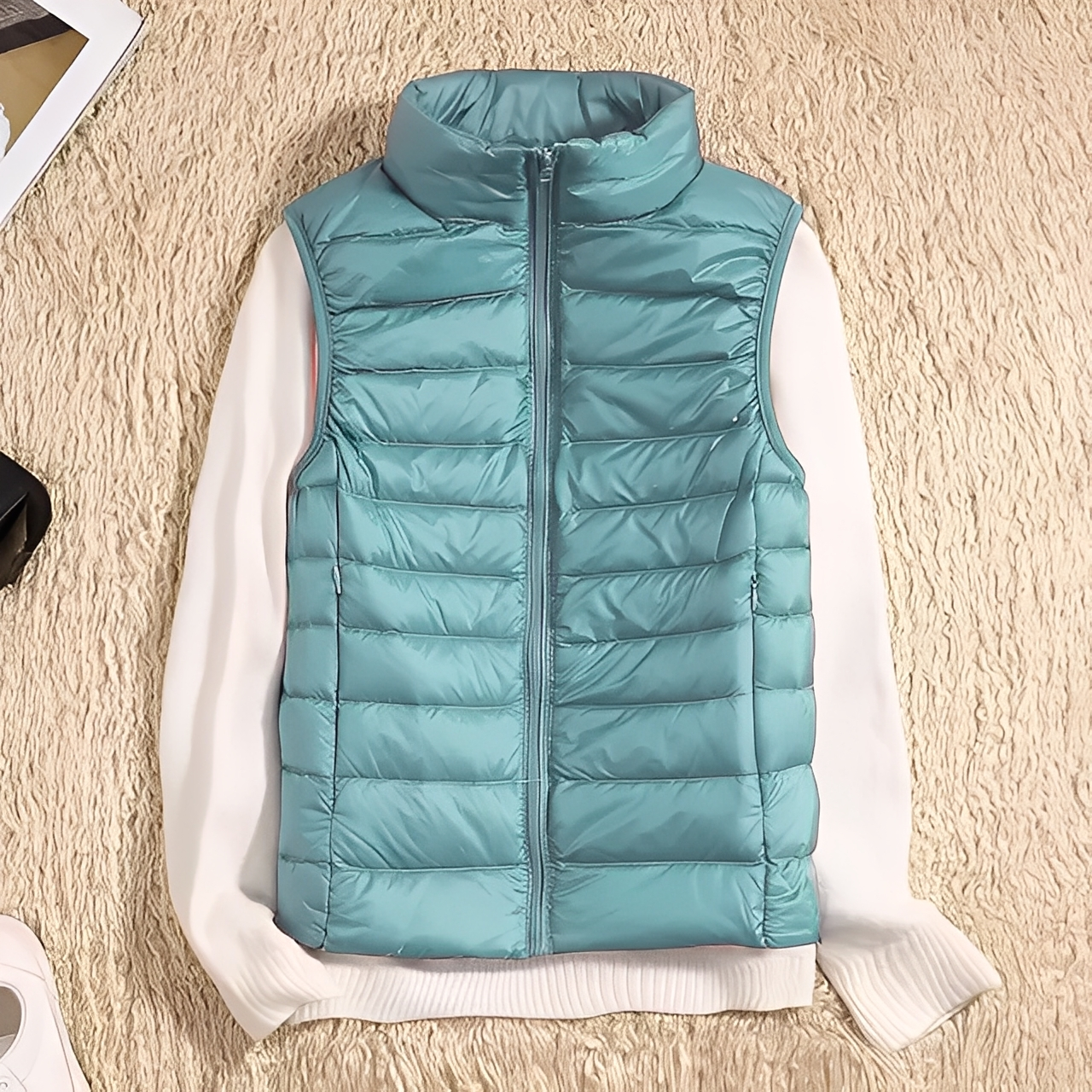 Gilet léger pour femme en duvet