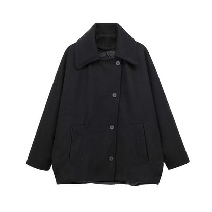 Manteau Peacoat grande taille double boutonnage pour femme