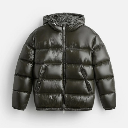 Doudoune surdimensionnée imperméable à capuche