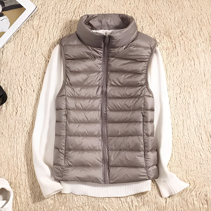 Gilet léger pour femme en duvet