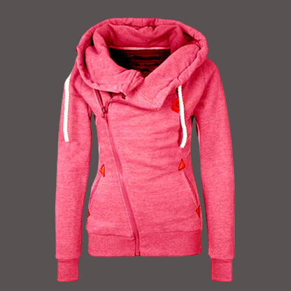 Veste à capuche unisexe asymétrique moderne