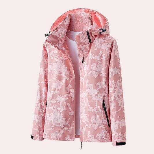 Leichtgewicht Jacke Sportlich Passform Reißverschluss Taschen - IdealeKleiden