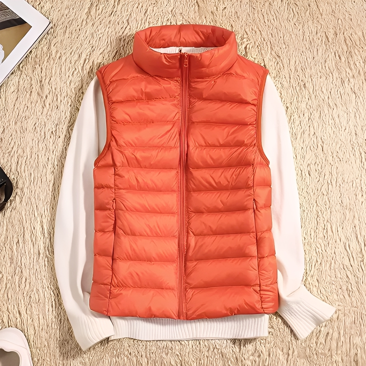 Gilet léger pour femme en duvet