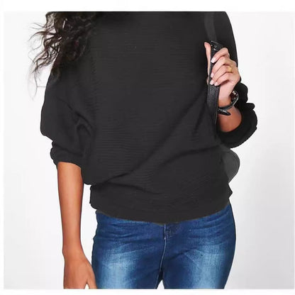 Sweat-shirt confortable, manches longues, look décontracté