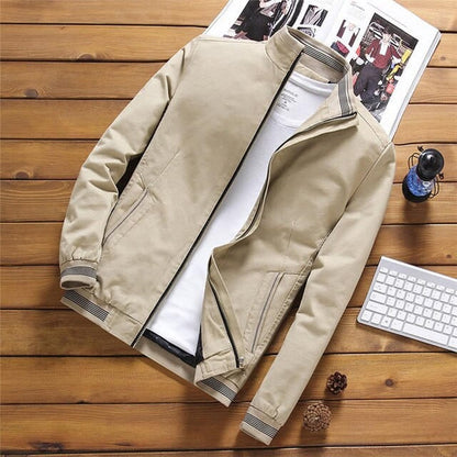 Blouson Aviateur Homme Style Décontracté Respirant