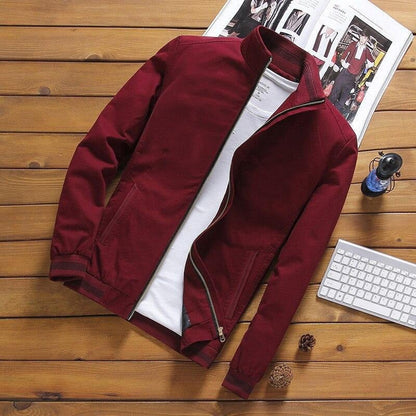 Blouson Aviateur Homme Style Décontracté Respirant