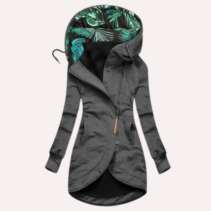 Veste polaire femme slim fit à capuche