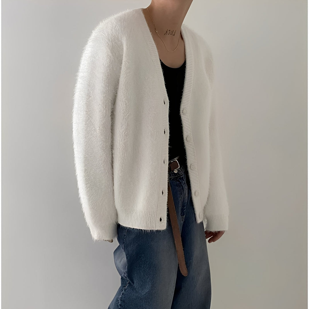 Bequemer Strickpullover für Herren aus Wolle - IdealeKleiden
