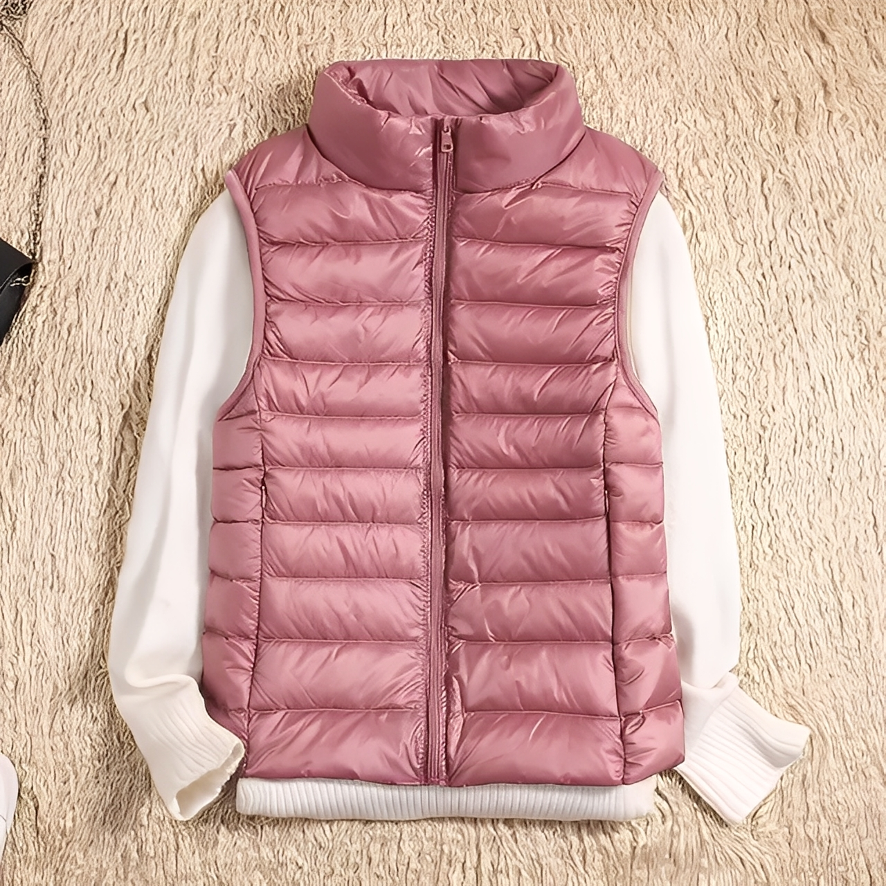 Gilet léger pour femme en duvet