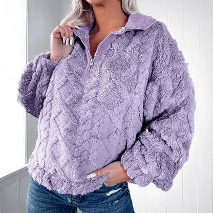 Pull-over femme Sweat-shirt Coupe ample Manches longues