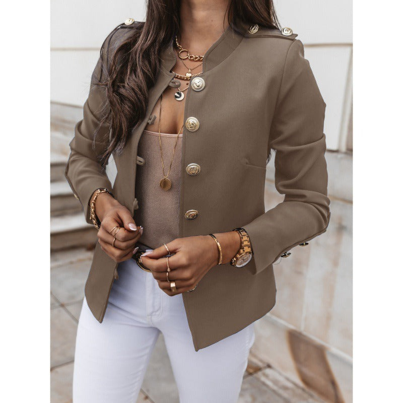 Blazer pour homme élégant slim fit à double boutonnage