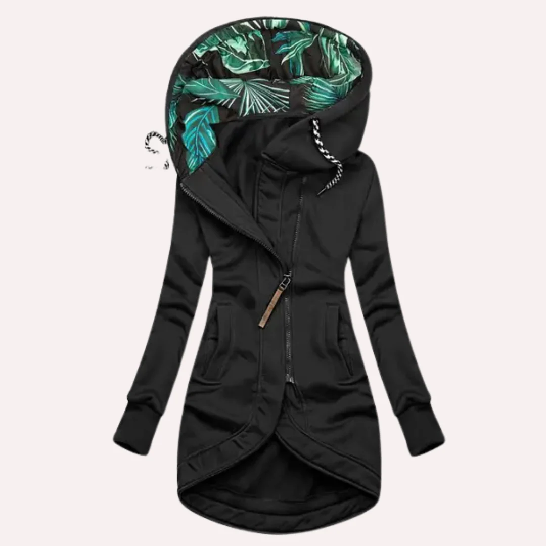 Veste polaire femme slim fit à capuche
